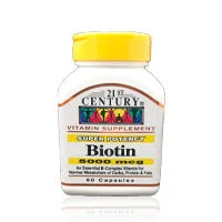 21st Century Biotin 5000mcg Capsules 60'S