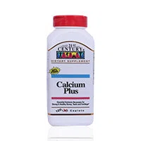 21st Century Calcium Plus Caplets 120'S