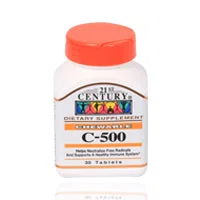 21st Century Chewable C-500 Tablets 30'S