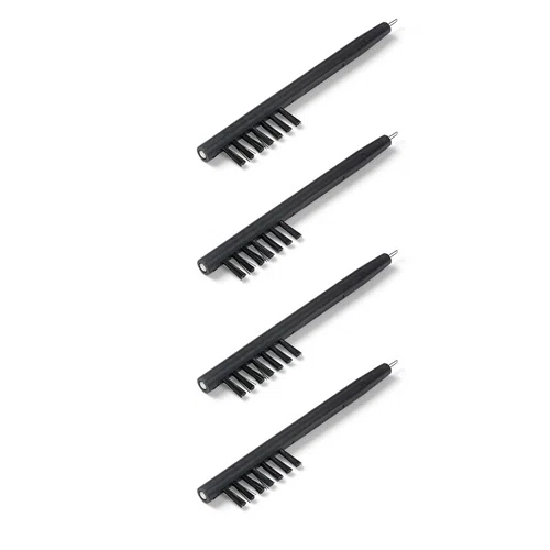 4x Reinigungsbürste mit Cerumenschlinge (4er Pack) für Hörgeräte