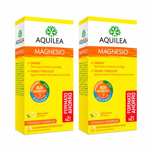 Aquilea Magnesium, 28 effervescent tablets, pack of 2